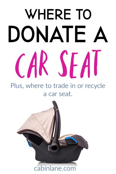 Where to donate car seats - Size newborn, 4, 5, 6 diapers and pull-ups; Current parenting and children's books; Toddler training underwear; Baby carriers; Toddler car seats (not expired, ...
